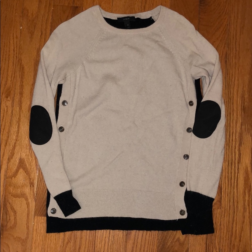 Camel and black jurée sweater XS